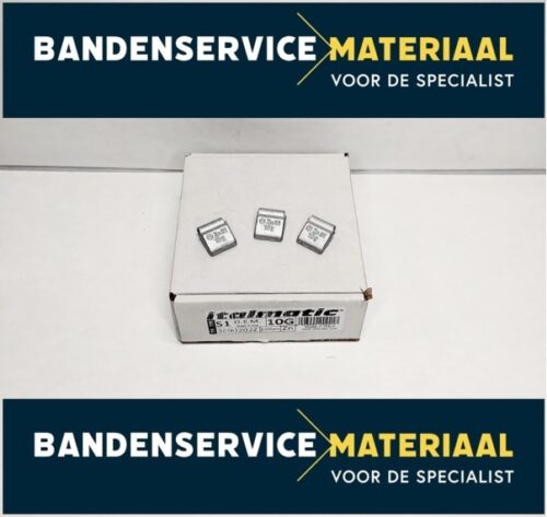 Slaggewichten-staal zink 10gr 100psc/box