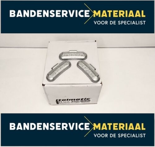 Slaggewichten-staal zink 35gr 50psc/box