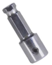 Adapter zeskant t.b.v. 10 + 13 mm frees (271/38 / 272)