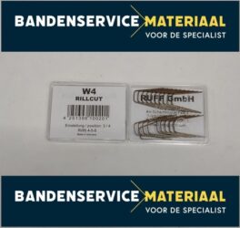 Herprofileer mesjes Rillfit W4 (20 pcs.)