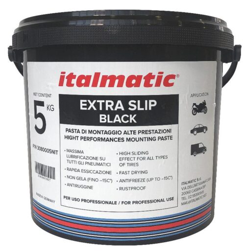 Montagepasta Extra slip Zwart 5 kg / Lux - Truck
