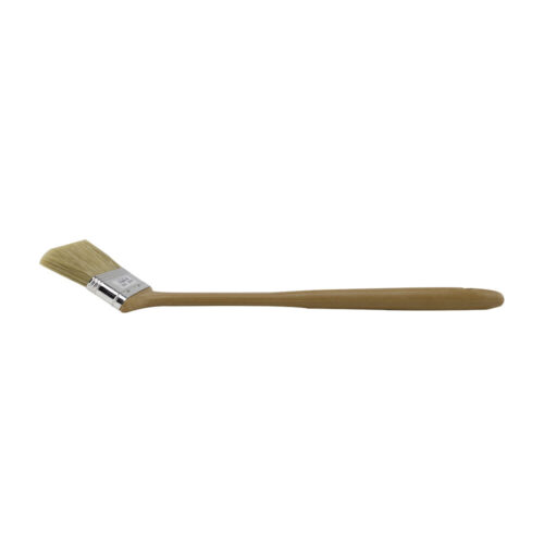 Platte kwast, zwart haar, ergonomische steel, 560-70 mm