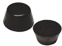 Rond rubber blok d=100mm H=55mm