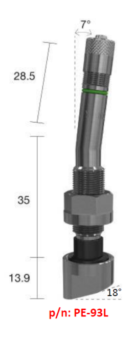 Truck Italsensor TPMS Ventiel (6stuks)